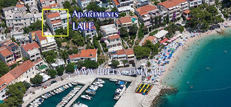 Apartmans Lale Brela Exterior photo
