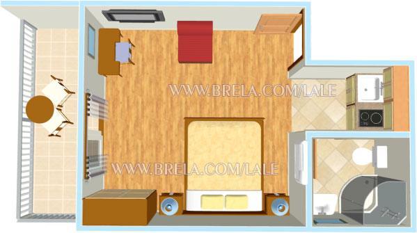 Apartmans Lale Brela Exterior photo